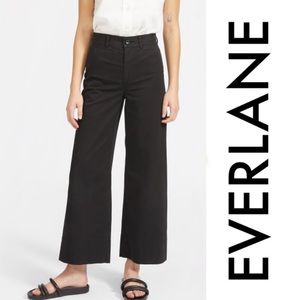 Everlane Lightweight Wide Leg Crop Chino Size 6